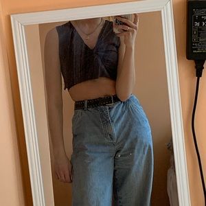 VINTAGE MOSSIMO CROPPED TANK